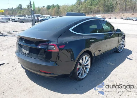 2019 Tesla Model 3 Long Range/Performance from USA, damaged, VIN 5YJ3E1EB4KF438846